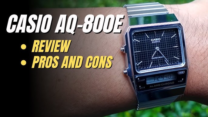 Unboxing The New Casio Vintage AQ-800ECGG-4AEF - YouTube