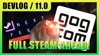 Celebrity MONOMYTH DEVLOG / 11.0 - Steam Next Fest Results & GOG Net Worth