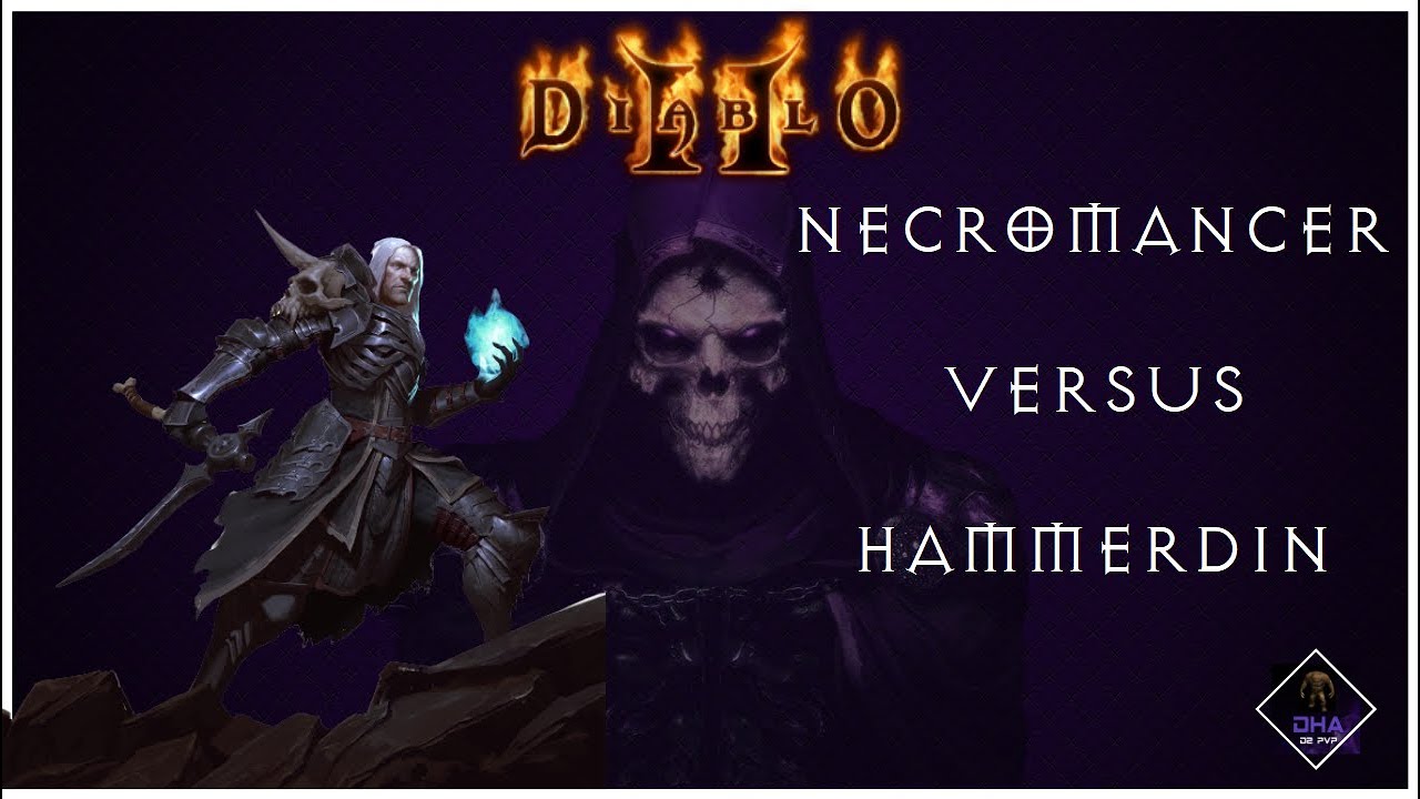 Diablo II - Necro vs Hdin
