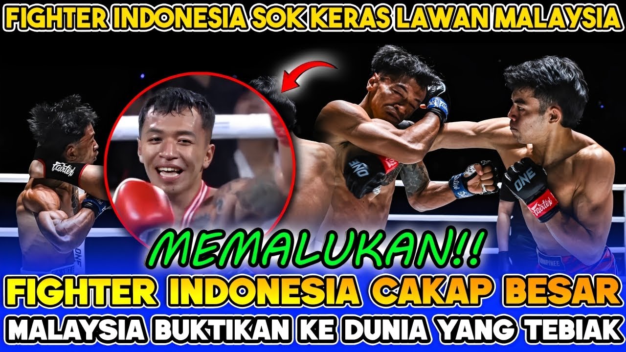 SOMBONG JADI MALAPETAKA‼️ Petarung Indonesia Dibuat TIDUR di Panggung Dunia