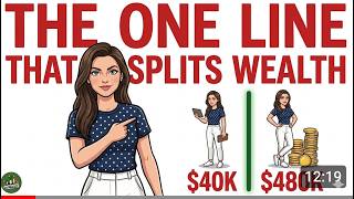 WEALTHY VS MIDDLE CLASS/THE ONLY ONE LINE CHANGES EVERYTHING