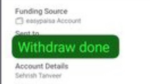 How To Earn 55 Pkr In 2 Sec From Ads Watch Work | Account Bnaty Hi Live Withdraw Received With Proof