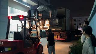 20260805 40gp container delivery #FoodTechnology #FoodProcessing #Automation #meatprocessing