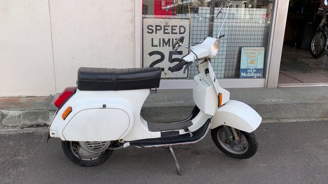 1983 VESPA PK50SS / BROWN MOTORCYCLE CO. - YouTube