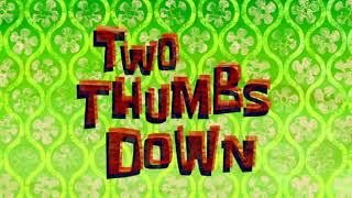 Celebrity SpongeBob Music: Two Thumbs Down Instrumental Net Worth