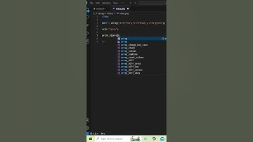 array_keys() function in php #coding #development #shorts #viralshorts