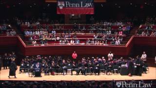 2015 Commencement: Awarding of SJD, LLCM, and LLM Degrees