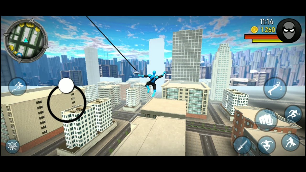 Power Spider Hero 1 2 Android Gameplay YouTube