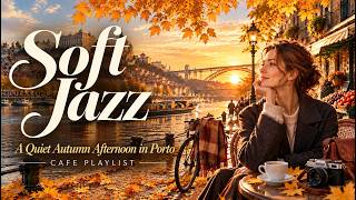 Autumn Afternoon by Porto's Quiet River — Soft Jazz 🍂🚲 screenshot 4