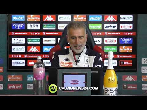 Conferenza stampa Tassotti pre Sassuolo-Genoa: “Non c'è più spazio per gli errori”