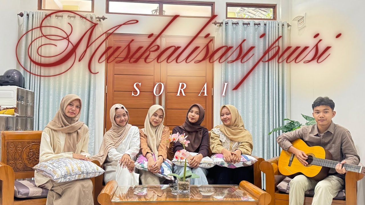 Musikalisasi puisi | Bersorai Pernah Bertemu, Sorai - Nadin Amizah