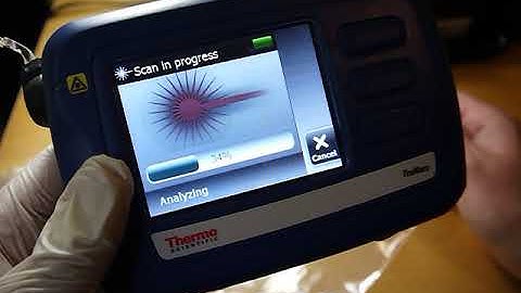 Thermo TruNarc - testing pills