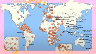 Sporcle Speedrun - Countries of the World in 3:02