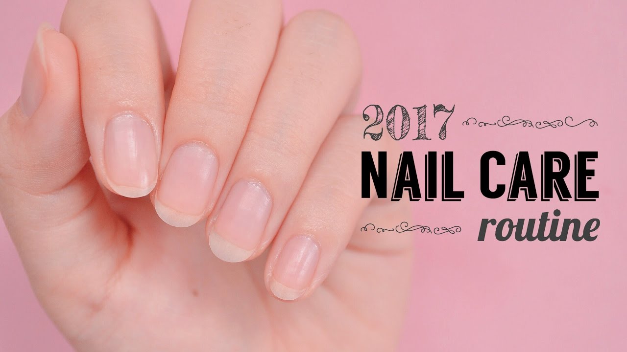2017 Nail Care Routine ทำเล็บด้วยตัวเอง ดูแลเล็บยังไง YouTube