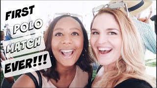 MY FIRST EVER POLO MATCH!! VLOG | JACKIE KELLY