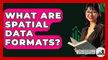 What Are Spatial Data Formats? - The Friendly Statistician