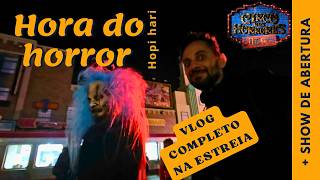 FUI NA ESTREIA DA HORA DO HORROR 2025 (e o circo é SINISTRO)