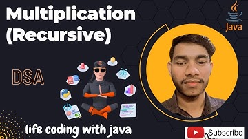 Multiplication (Recursive) #java #recursion .