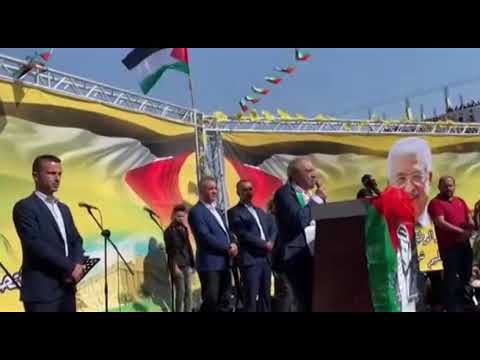 كلمة اللواء ماجد فرج رئيس المخابرات العامة في مهرجان تابين القائد ابو عمار الخليل   