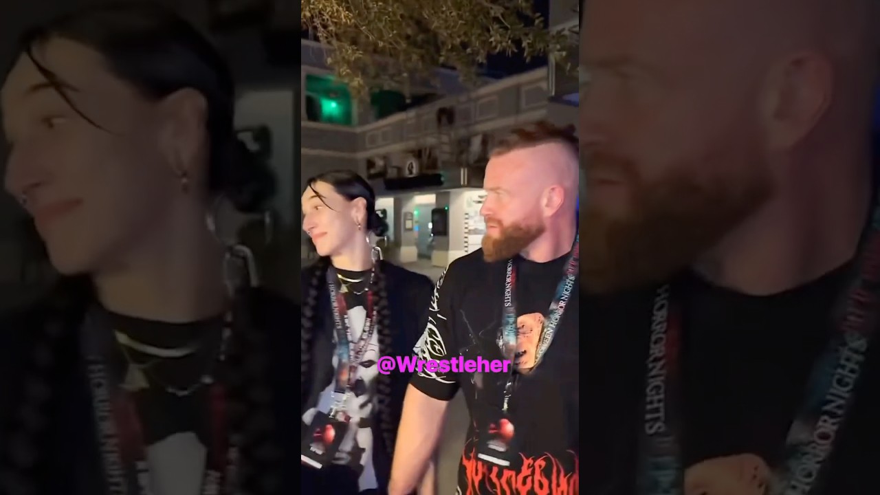 Rhea Ripley, Cathy Kelley & Buddy Murphy’s Date Night 👀❤️