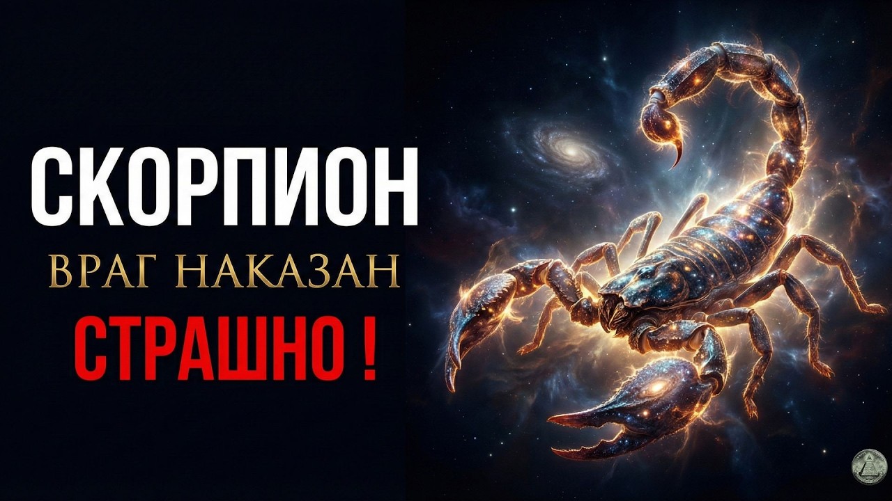 СКОРПИОН: ОНИ ПОЖАЛЕЮТ, ЧТО ТРОНУЛИ ВАС!  Бумеранг ударил по заказчику порчи. Гороскоп на Сегодня