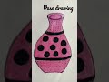 Vase drawing easy az art techniques