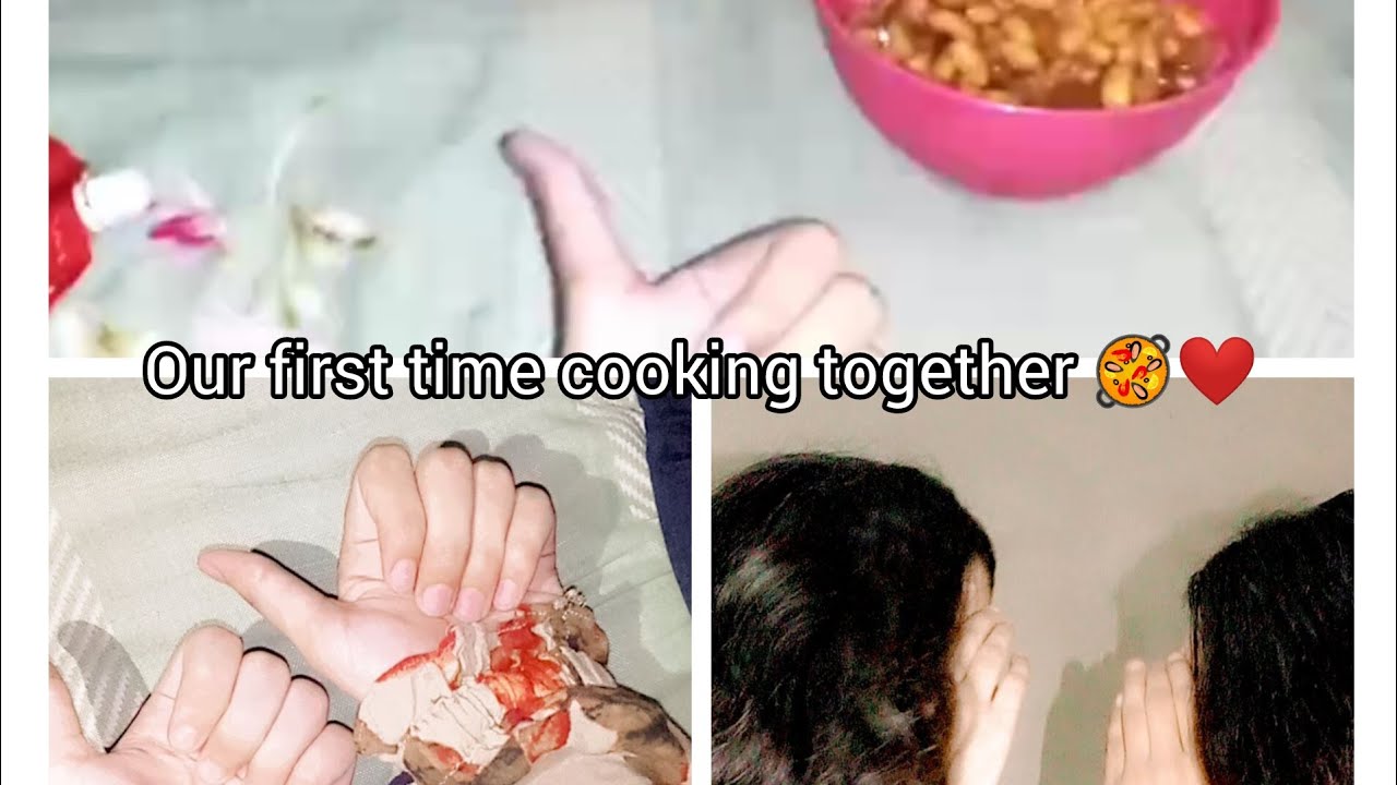 Amneelat first time cooking 🥘 ️| Memorable day for uss🥺 ️ #foryou #vlog ...