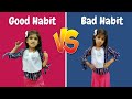 Shaivyas good habit vs bad habit  funny  shaivya tiwari kids show