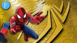 how to make 3d spiderman logo screenshot 4