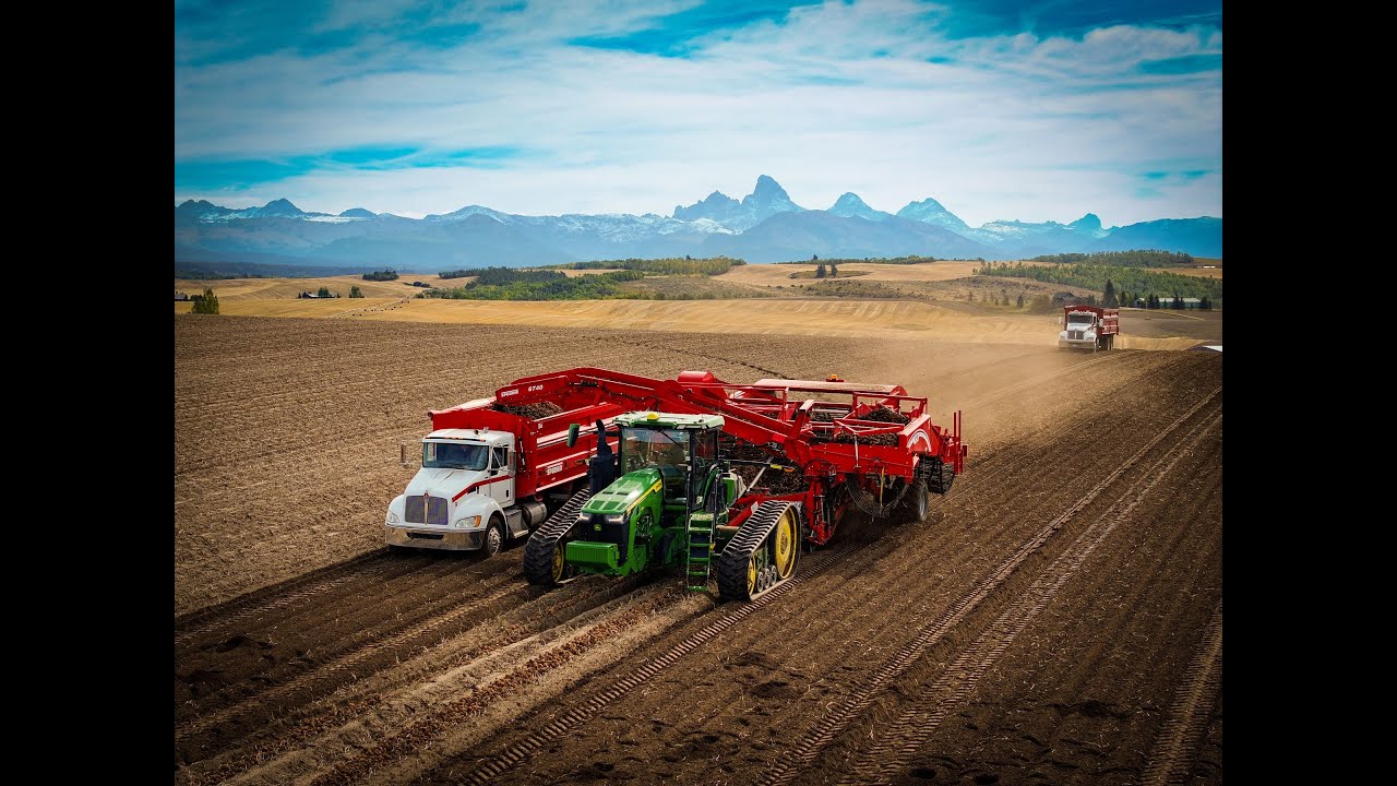 Famous Idaho Potato Harvest | Spudnik Equipment | Grand Teton Valley