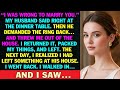 My Husband Kicked Me Out & Took My Ring—Then I Saw a Stranger Inside Our House 😱