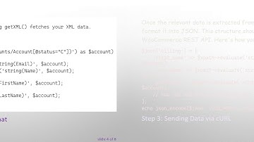 Push XML DATA to REST API with PHP, cURL, and JSON