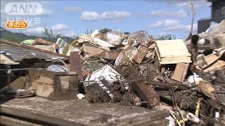 台風19号　がれきなどの災害ごみ　西日本豪雨上回る(19/10/17)