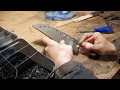 Охотничий нож №70 из K390 bohler, как сделать ножны из Кайдекса/How to make a kydex knife sheath