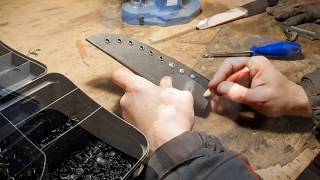 Охотничий нож №70 из K390 bohler, как сделать ножны из Кайдекса/How to make a kydex knife sheath Охотничий нож №70 из K390 bohler, как сделать ножны из Кайдекса/How to make a kydex knife sheath