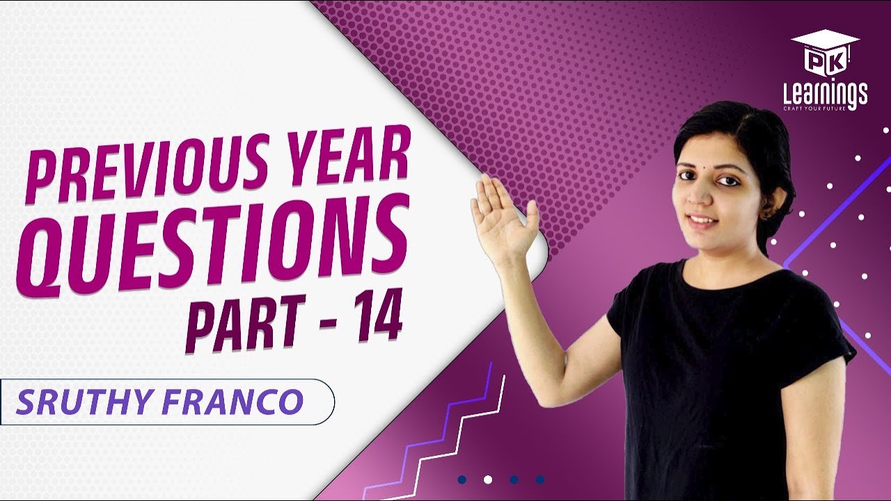 ENGLISH VOCABULARY PYQ | PART 14 | PK LEARNINGS | SRUTHY FRANCO