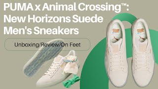 Faux-suede sneakers - Light blue, Animal Crossing (ACNH)
