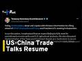 US and China Hold First Direct Trade Talks Since Trump-Xi Meeting｜TaiwanPlus News