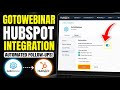 How to connect GoToWebinar to HubSpot for automated follow-ups - Quick Tutorial