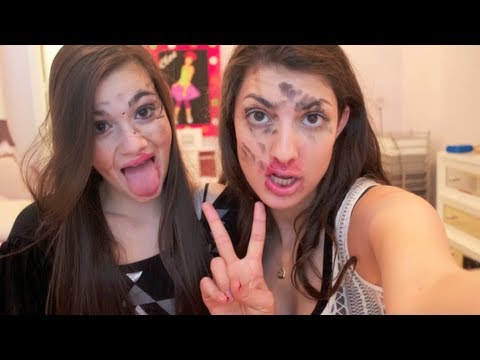 girls like you Blindfold Makeup Challenge! (ft Rclbeauty101!)