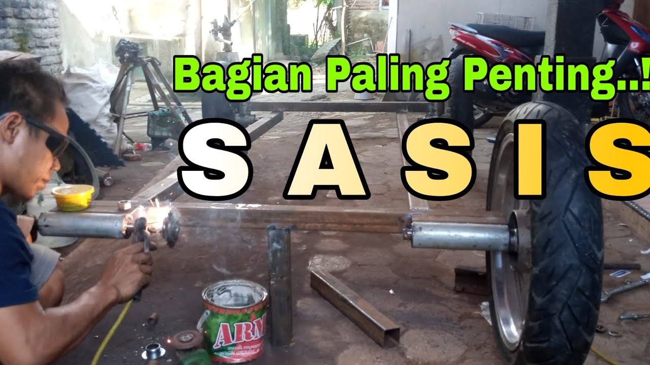 Tutorial Membuat Mobil Gowes ( Bagian Sasis )