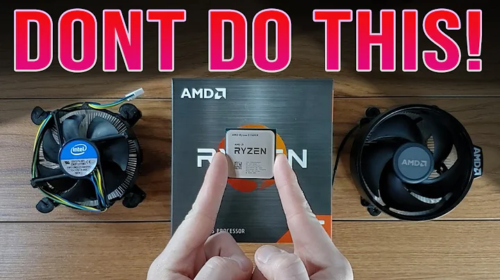 インテルストッククーラー vs AMD Ryzen 5600x...やっぱり 🔥