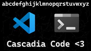 Cascadia Code Calls to Codersl! || Why and How to Customize Your IDE's Font