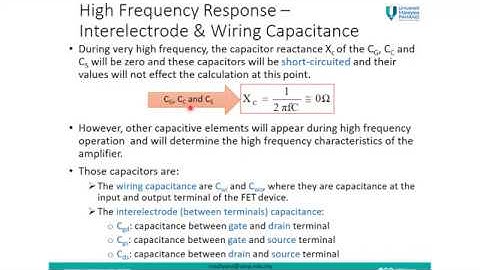 Video 7: [FET] High Frequency Response (Part 2)