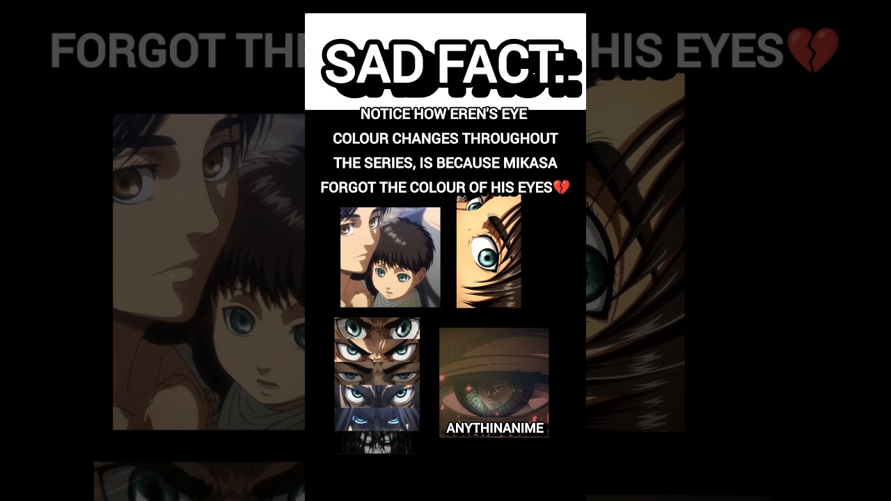 That is too much details to forget Mikasa it must have truly hurt❤️‍🩹