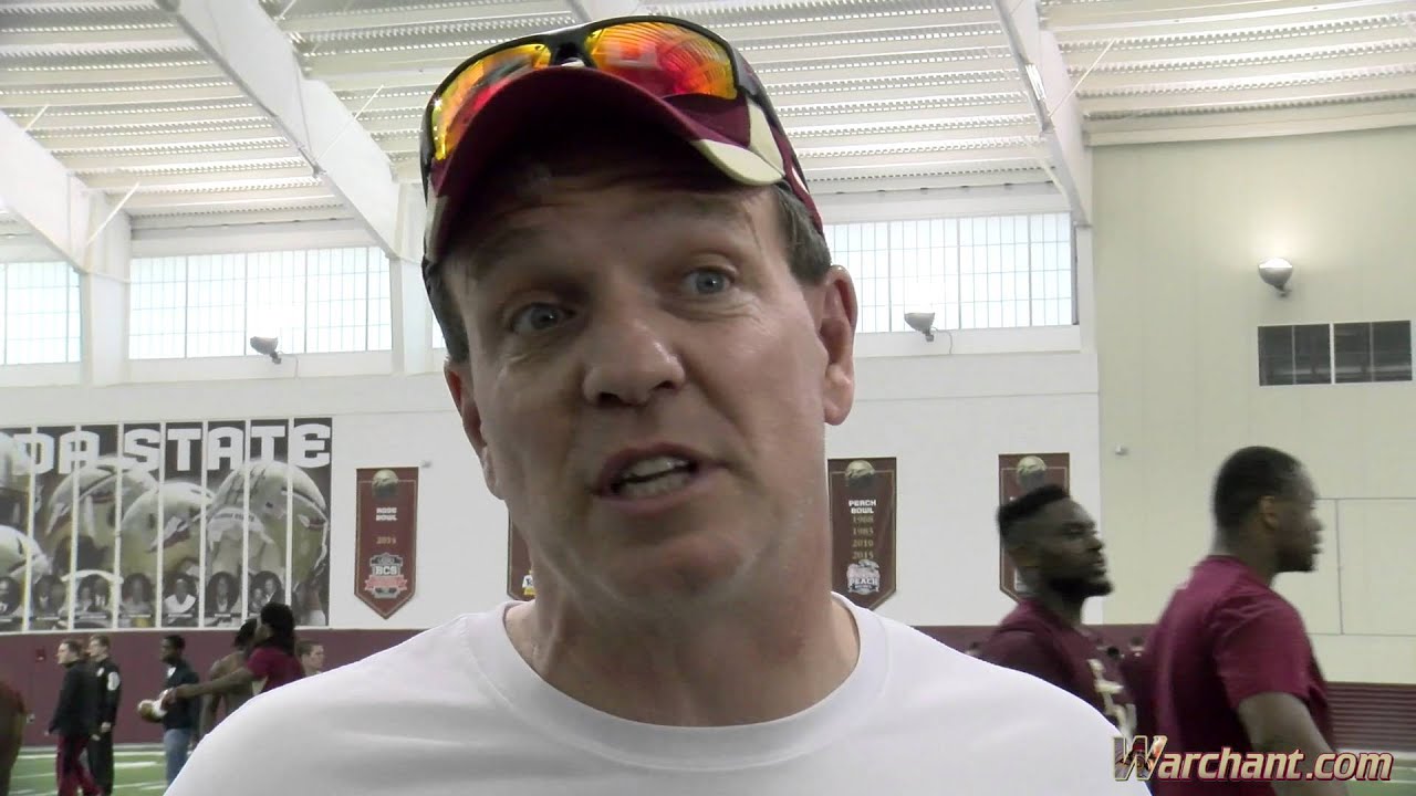 fsu football predictions Warchant TV: Jimbo Fisher post-4th Quarter Drills