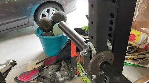 Titan Fitness Power Rack DIY Garage Made Lever Arms
