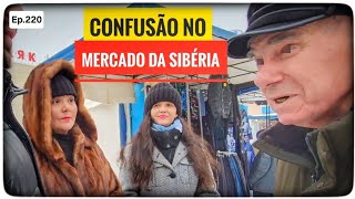 O MERCADO de RUA Mais DIFERENTE de Tudo que já vimos! SIBÉRIA