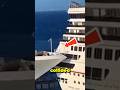 A ship had an accident between two cruise ships