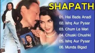 Shapath Movie All Songs | Jackie Shroff, Ramya Krishnan, Mithun Chakraborty | Evergreen